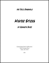 Mister Sticks Jazz Ensemble sheet music cover Thumbnail